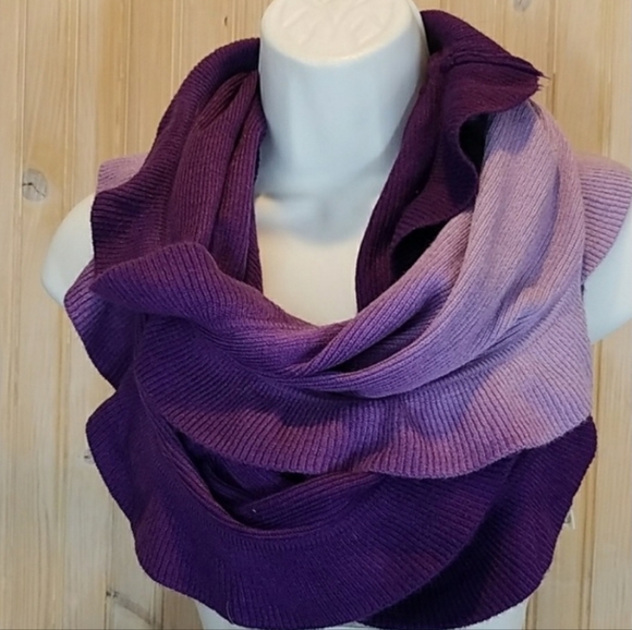 Accessories - Ombre Infinity Scarf in Purple and Lavender Colors